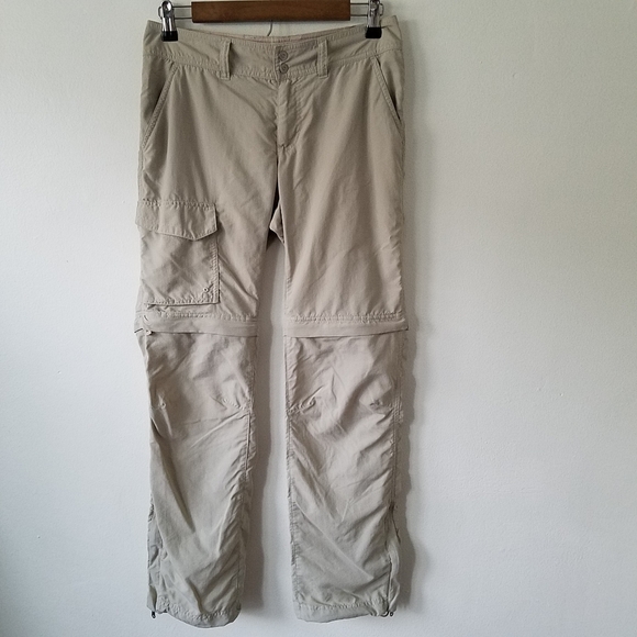 Columbia Pants - Columbia Omni-Shade Sun Protection Nylon Hiking Camping Convertible Pants